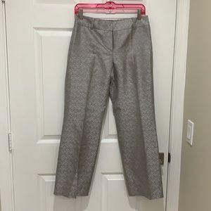 Ann Taylor petite silver pants